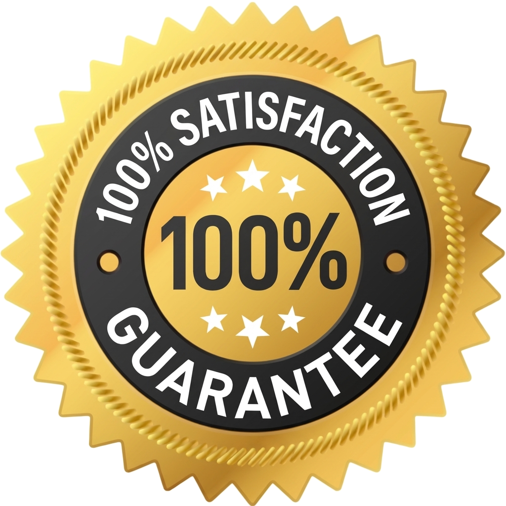 100% Satisfaction Guarantee